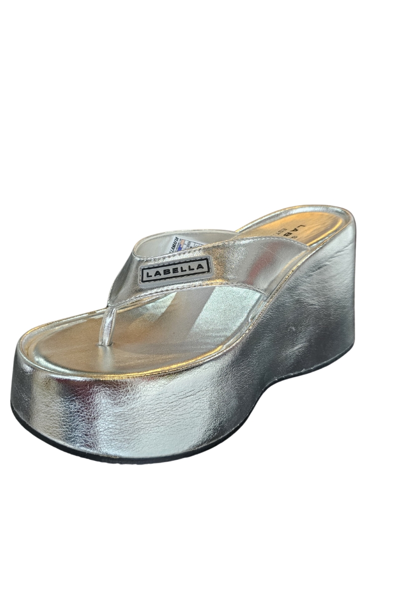 Labellamafia - Labellamafia Silver Clogs - 34712