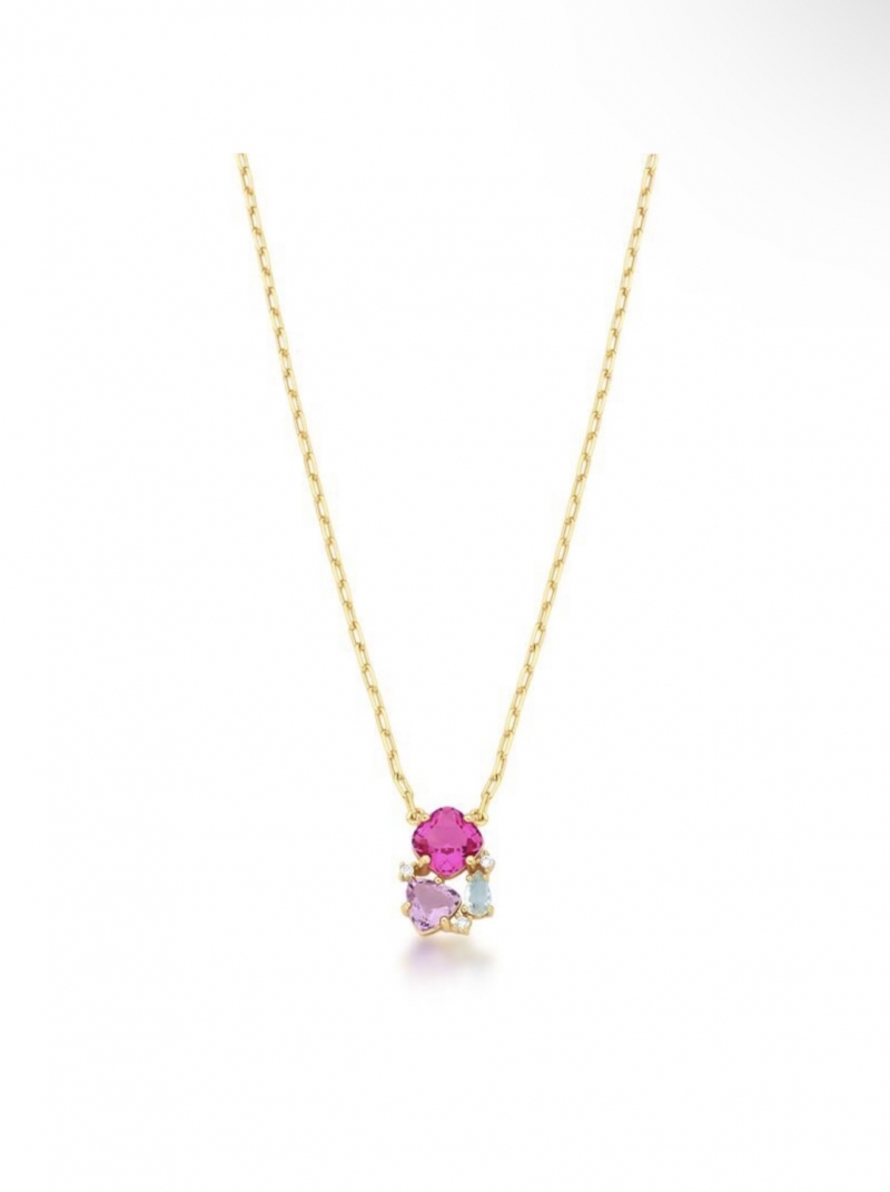 Mikabe - Delicate Candy Crystal Necklace - MK1965