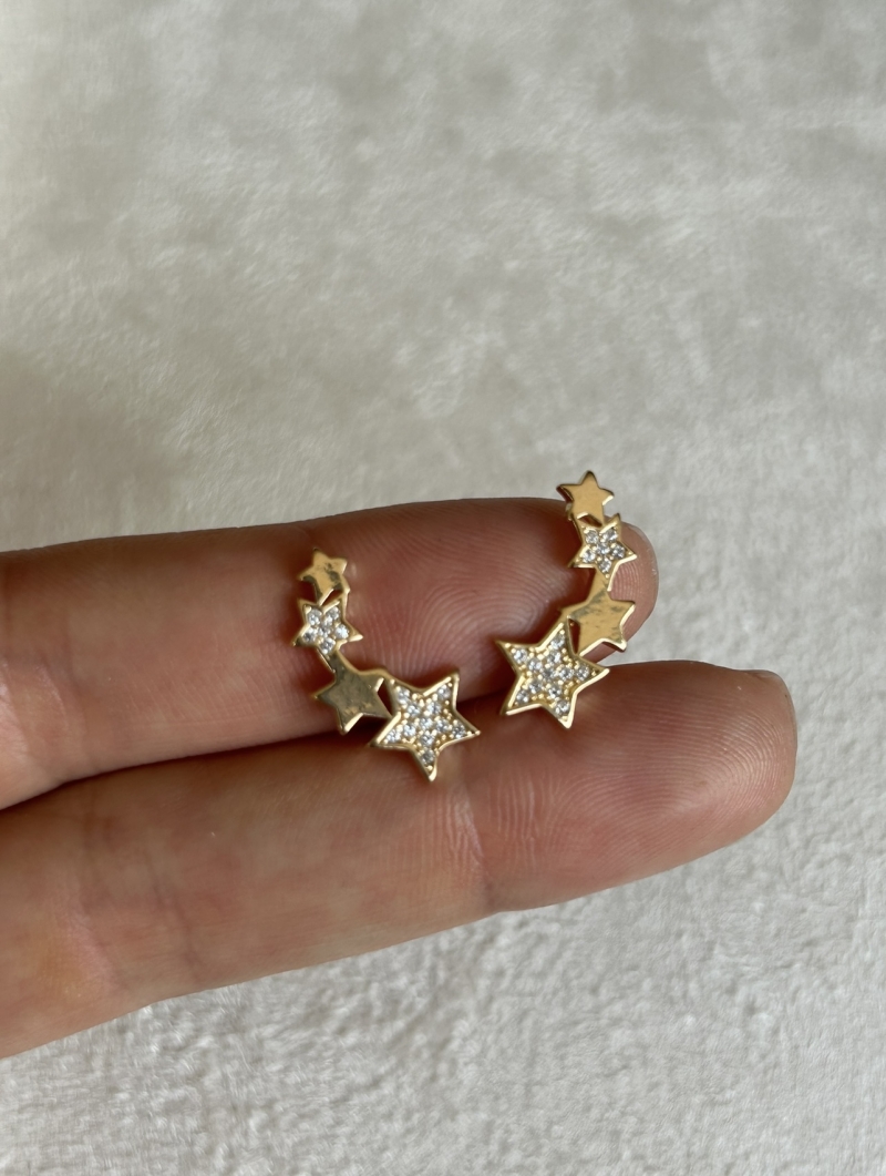 Mikabe - Earring Ear Cuff Stars - MK1966