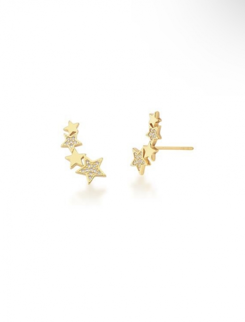 Mikabe - Earring Ear Cuff Stars - MK1966