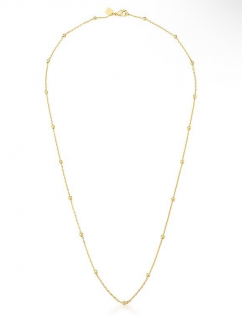 Mikabe - Micro Gold Ball Necklace - MK1968