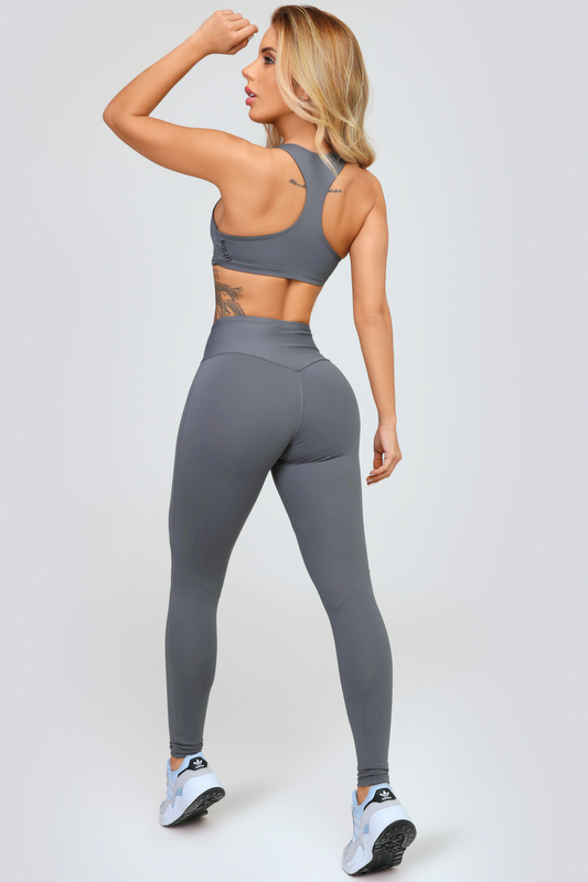 Lets Gym - Drop Graphite Leggings - 2505GF