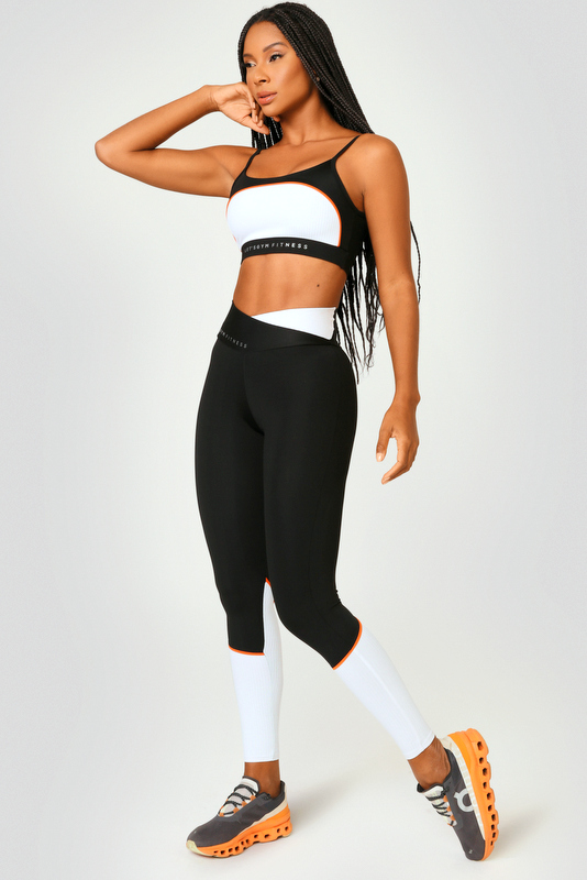 Lets Gym - Black Joy Leggings - 2532PT