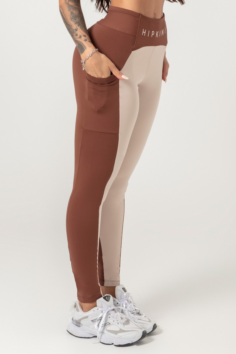 Hipkini - Follow the Sun Duo Cream Legging with Pocket - 33330758