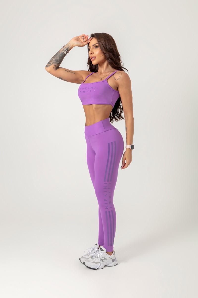 Hipkini - Follow the Sun Violet Legging with silk - 33330764