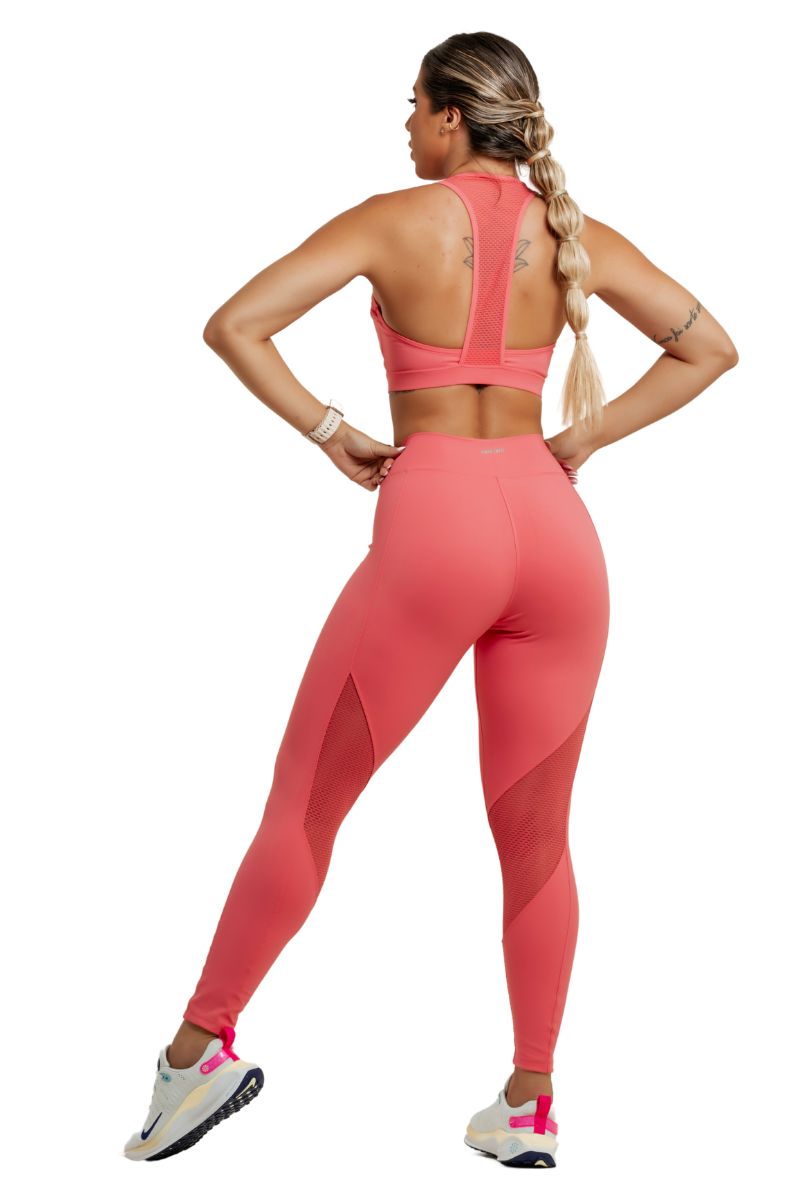 Garotafit - Breezy Coral Set - FCS366GG