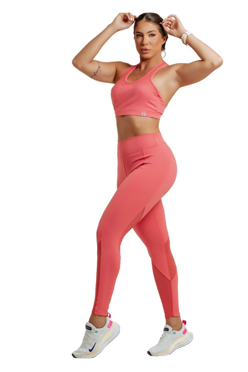 Garotafit - Breezy Coral Set - FCS366GG