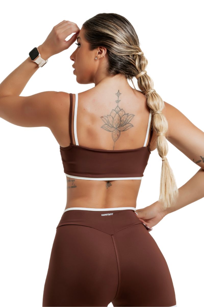 Garotafit - Top Flap Café - TOB92MIG