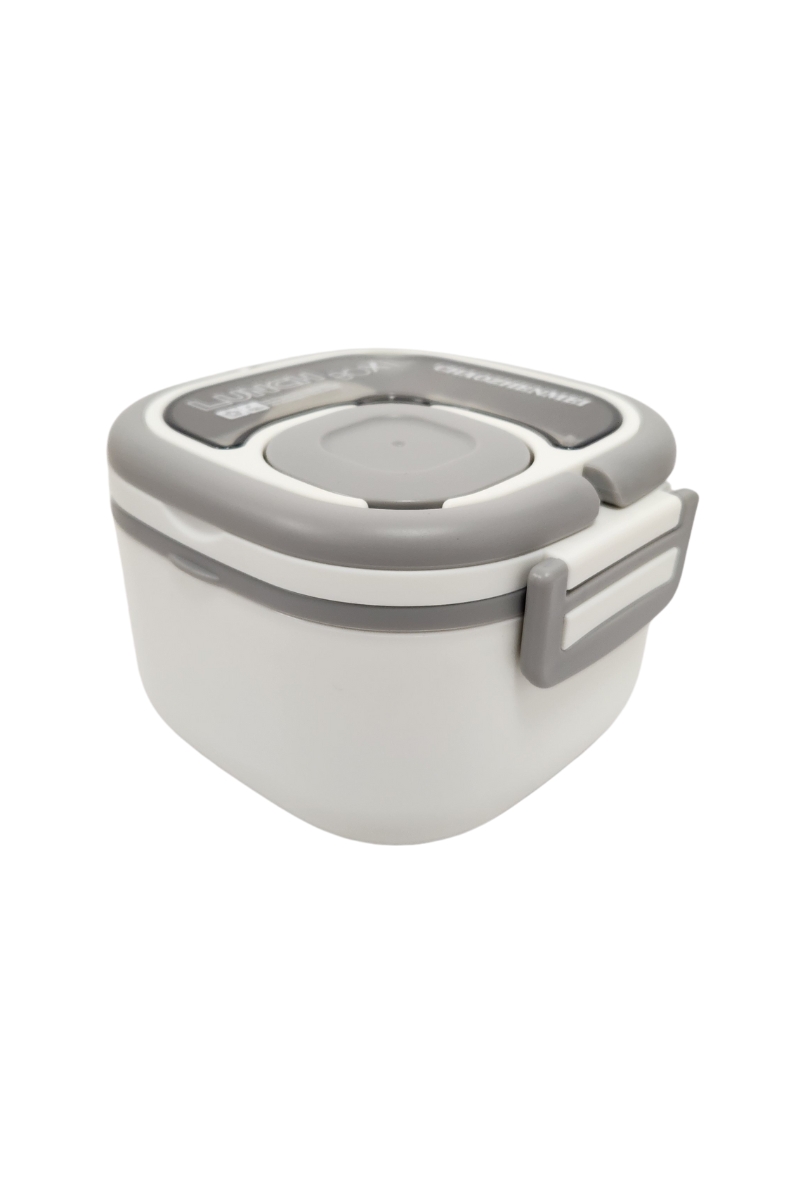 Garotafit - WHITE SQUARE LUNCH BOX - 660 ML - MM02