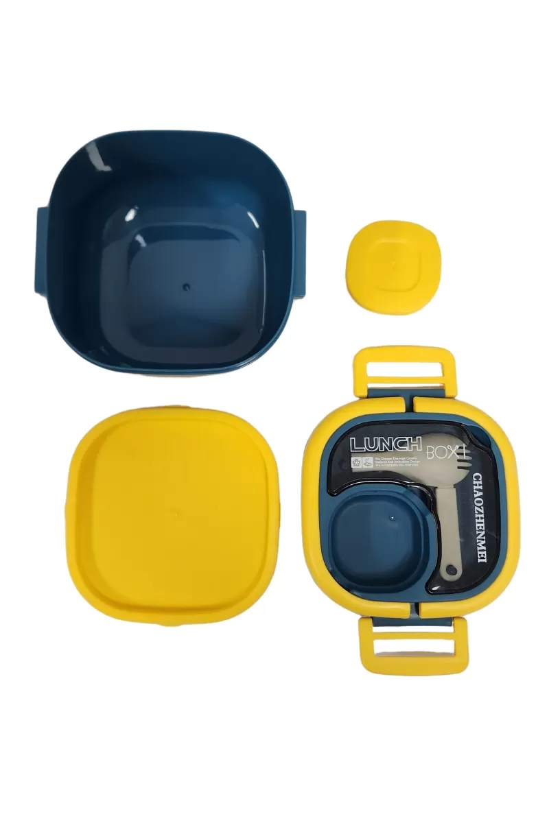 Garotafit - POTE MARMITA AZUL QUADRADA - 660 ML - MM03 Garotafit - POTE MARMITA AZUL QUADRADA - 660 ML - MM03