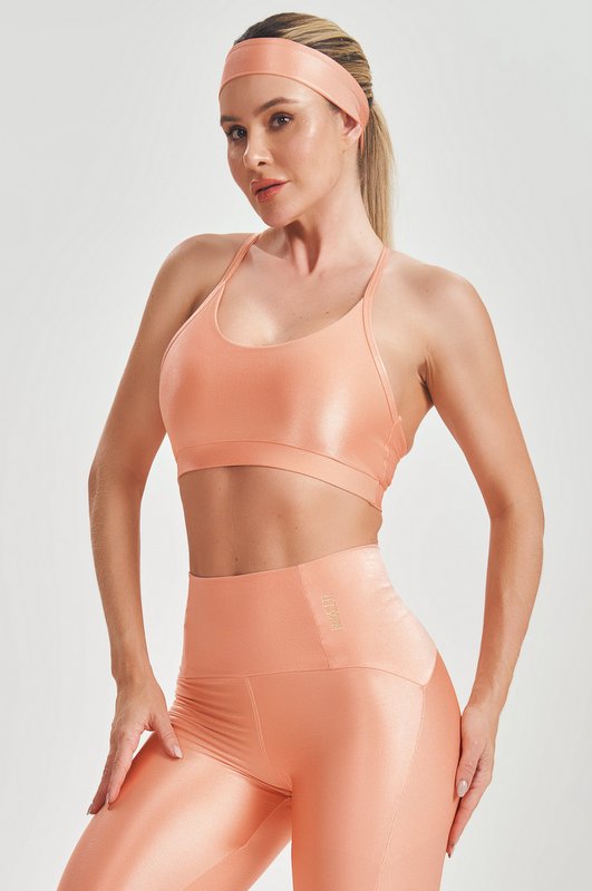 Lets Gym - Basic Fit Coral Top - 2582CL