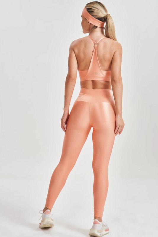 Lets Gym - Basic Fit Coral Leggings - 2583CL