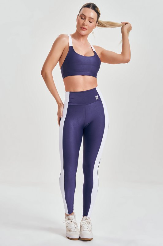 Lets Gym - Blue Flex Leggings - 2529AZM