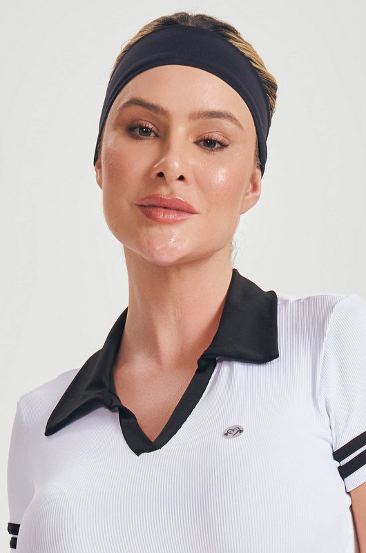 Lets Gym - Head Band Start Black - 2592PT