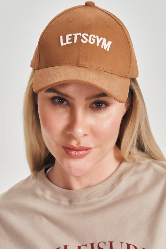 Lets Gym - Brown Lets Gym Cap - 2596MR