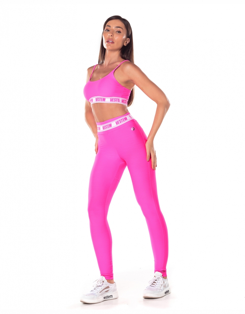 Vestem - Custom Hera Pink Neon Stretch Top - TOP723.V25.C0003