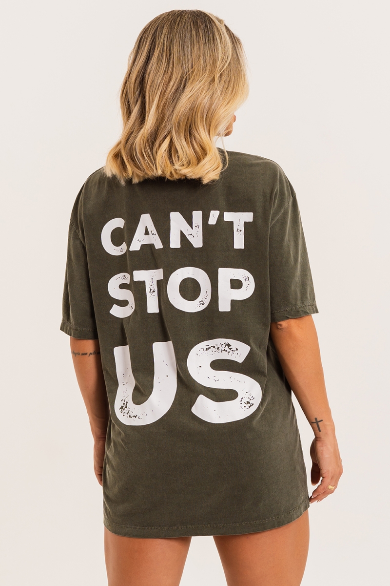 ZNG - T-SHIRT CANT STOP GREEN - BLU280 ZNG - T-SHIRT CANT STOP GREEN - BLU280