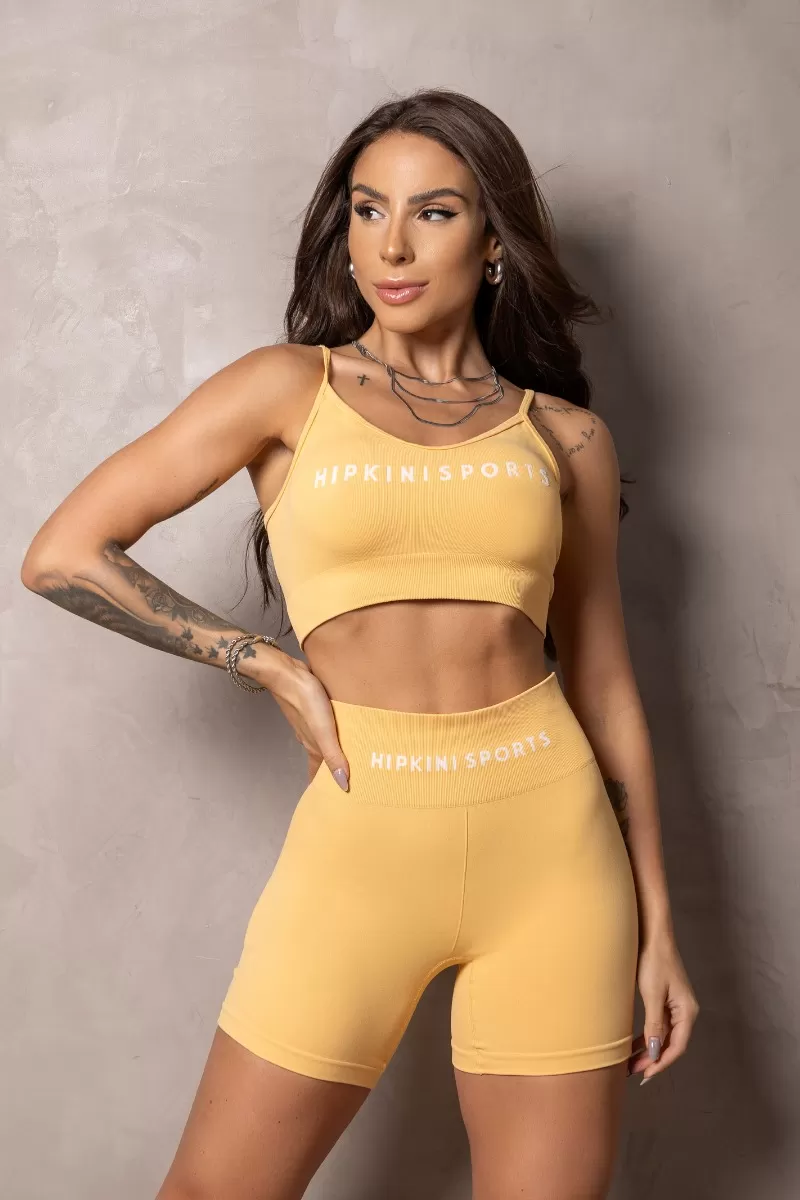 Hipkini - Shorts Seamless Elevate Laranja - 33331046