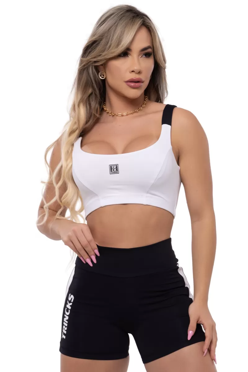 Trincks - Top Legday Branco e Preto - Trincks - Top Legday Branco e Preto -