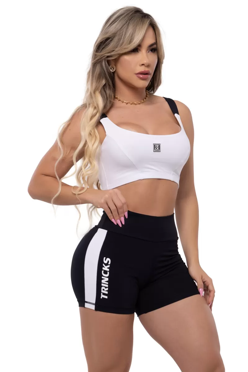 Trincks - Top Legday Branco e Preto - Trincks - Top Legday Branco e Preto -
