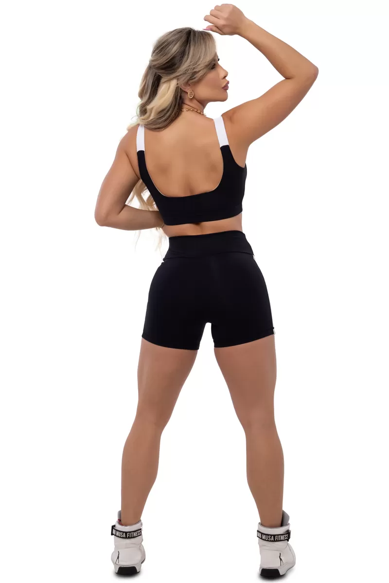 Trincks - Top Legday Preto e Branco - Trincks - Top Legday Preto e Branco -