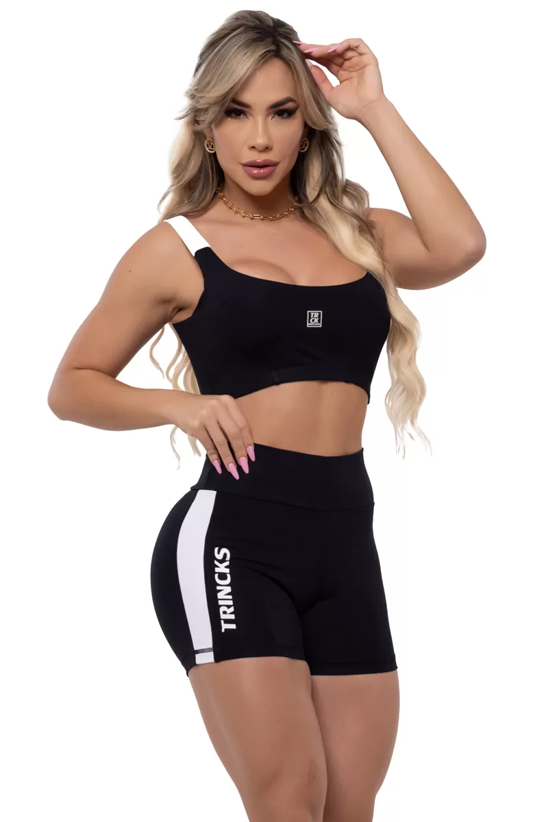 Trincks - Top Legday Preto e Branco - Trincks - Top Legday Preto e Branco -