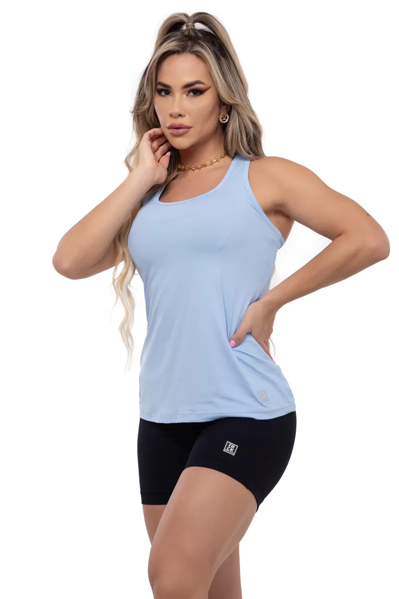 Trincks - Regata FitTrain Azul Claro nadador - Trincks - Regata FitTrain Azul Claro nadador -