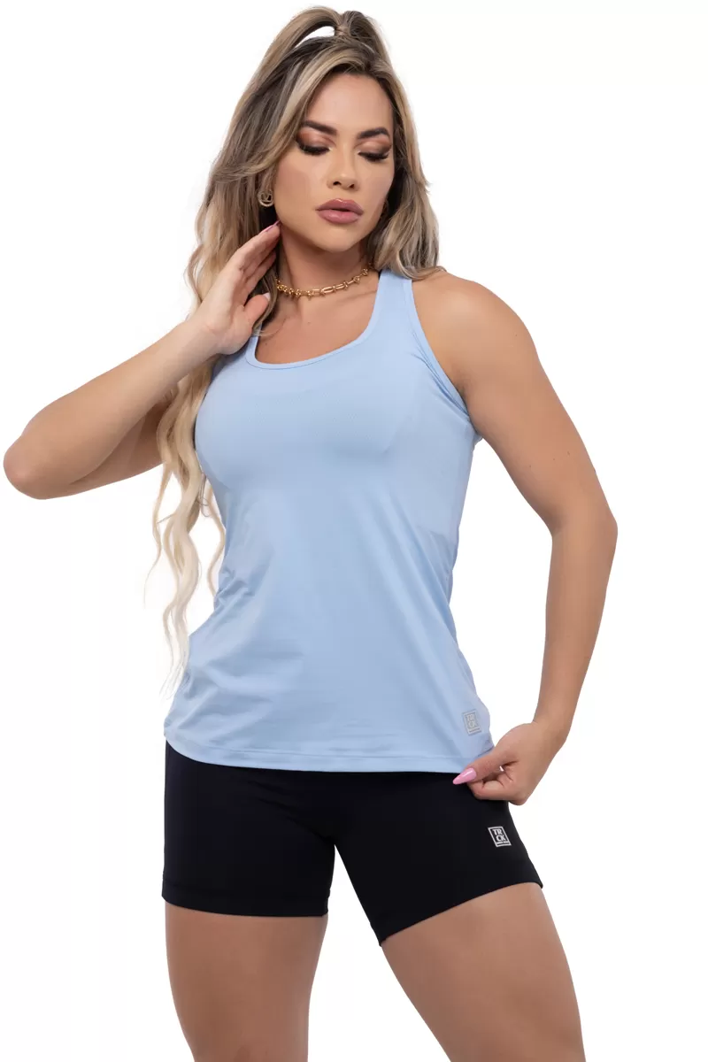 Trincks - Regata FitTrain Azul Claro nadador - Trincks - Regata FitTrain Azul Claro nadador -