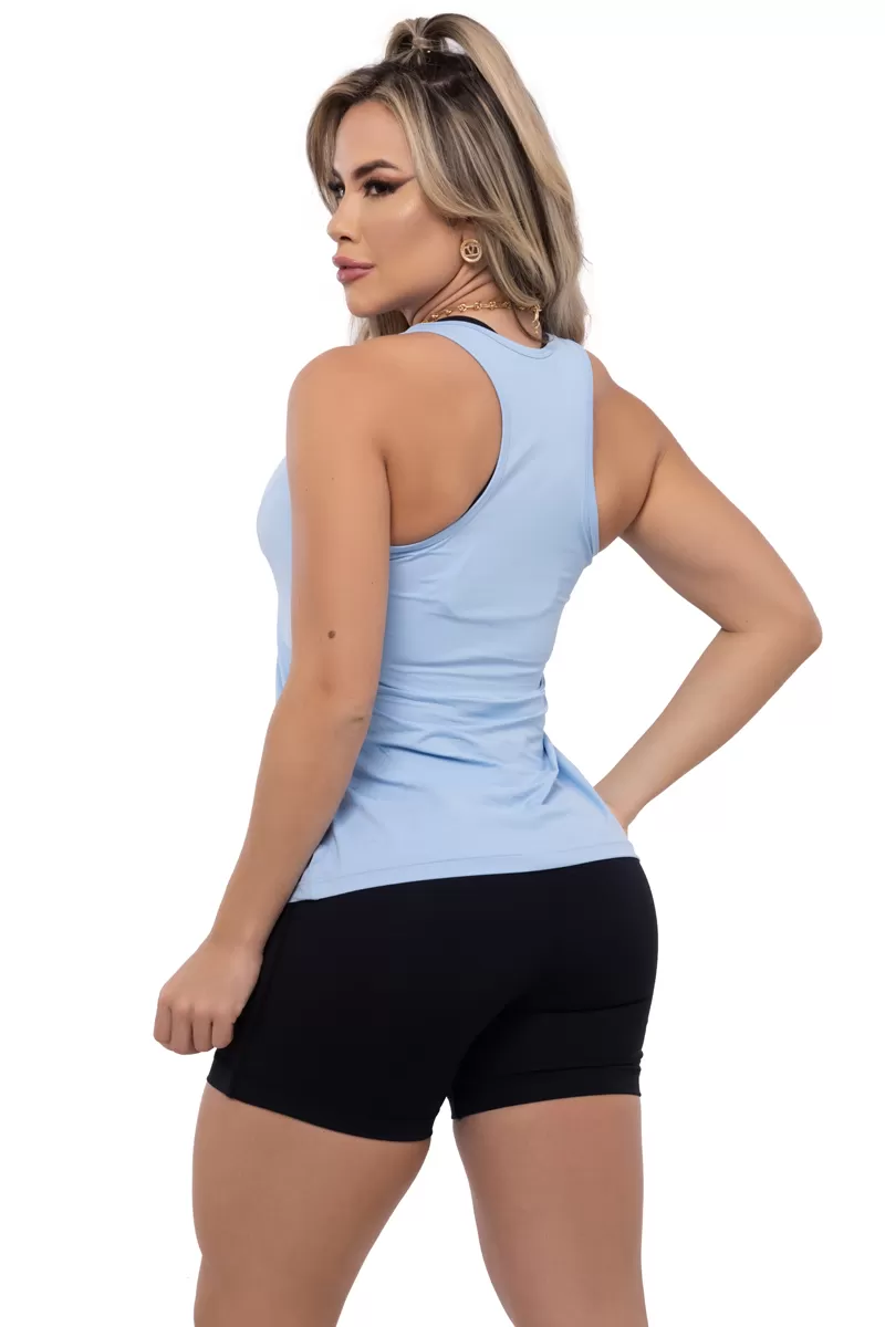 Trincks - Regata FitTrain Azul Claro nadador - Trincks - Regata FitTrain Azul Claro nadador -