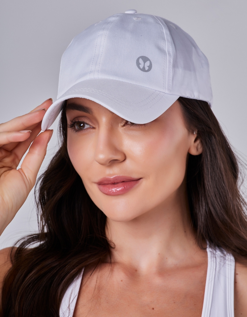 Vestem - White Reflective Butterfly Cap - BN09.C0001 Vestem - White Reflective Butterfly Cap - BN09.C0001