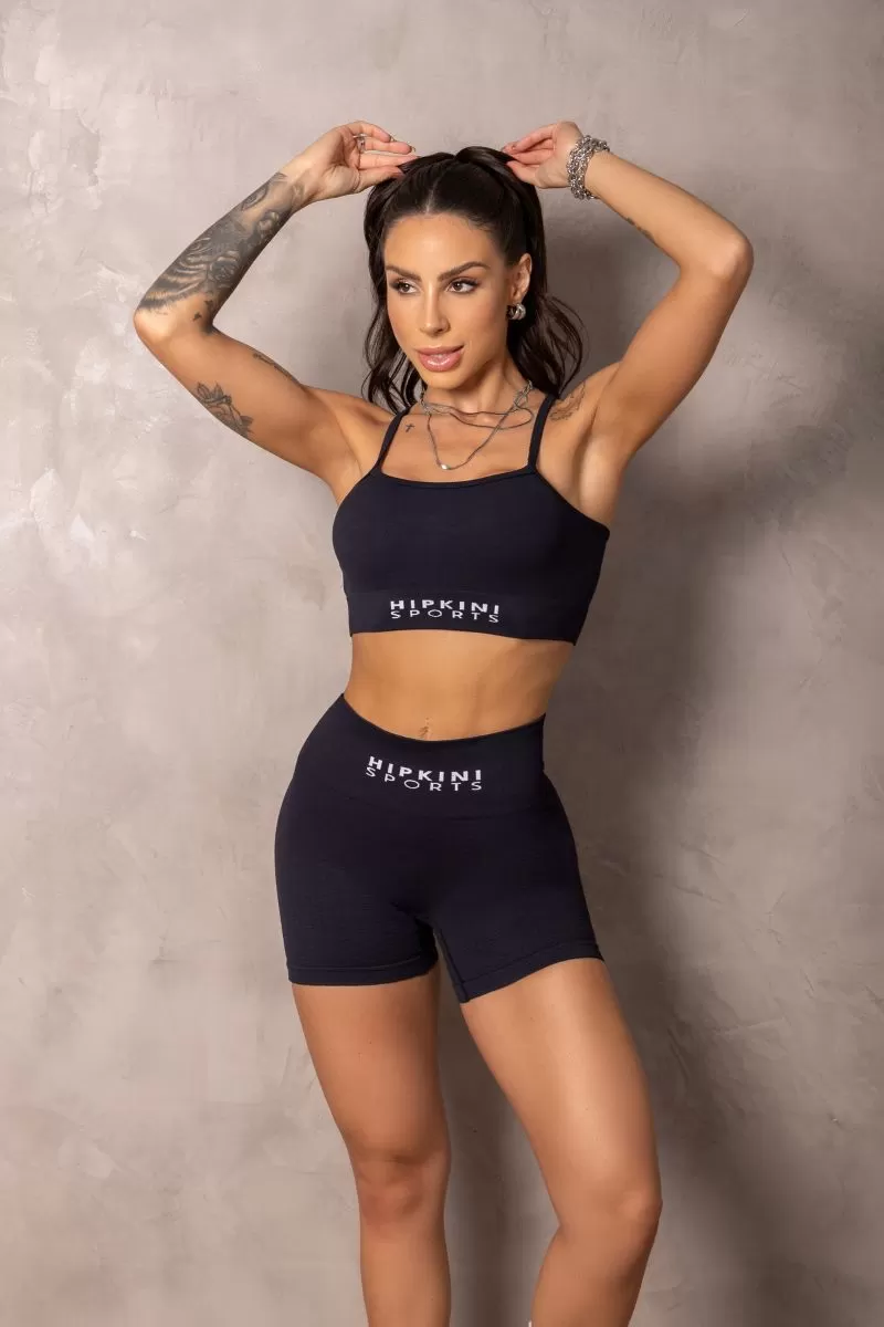 Hipkini - Shorts Summertime Brocado Seamless Preto - 33331174 Hipkini - Shorts Summertime Brocado Seamless Preto - 33331174