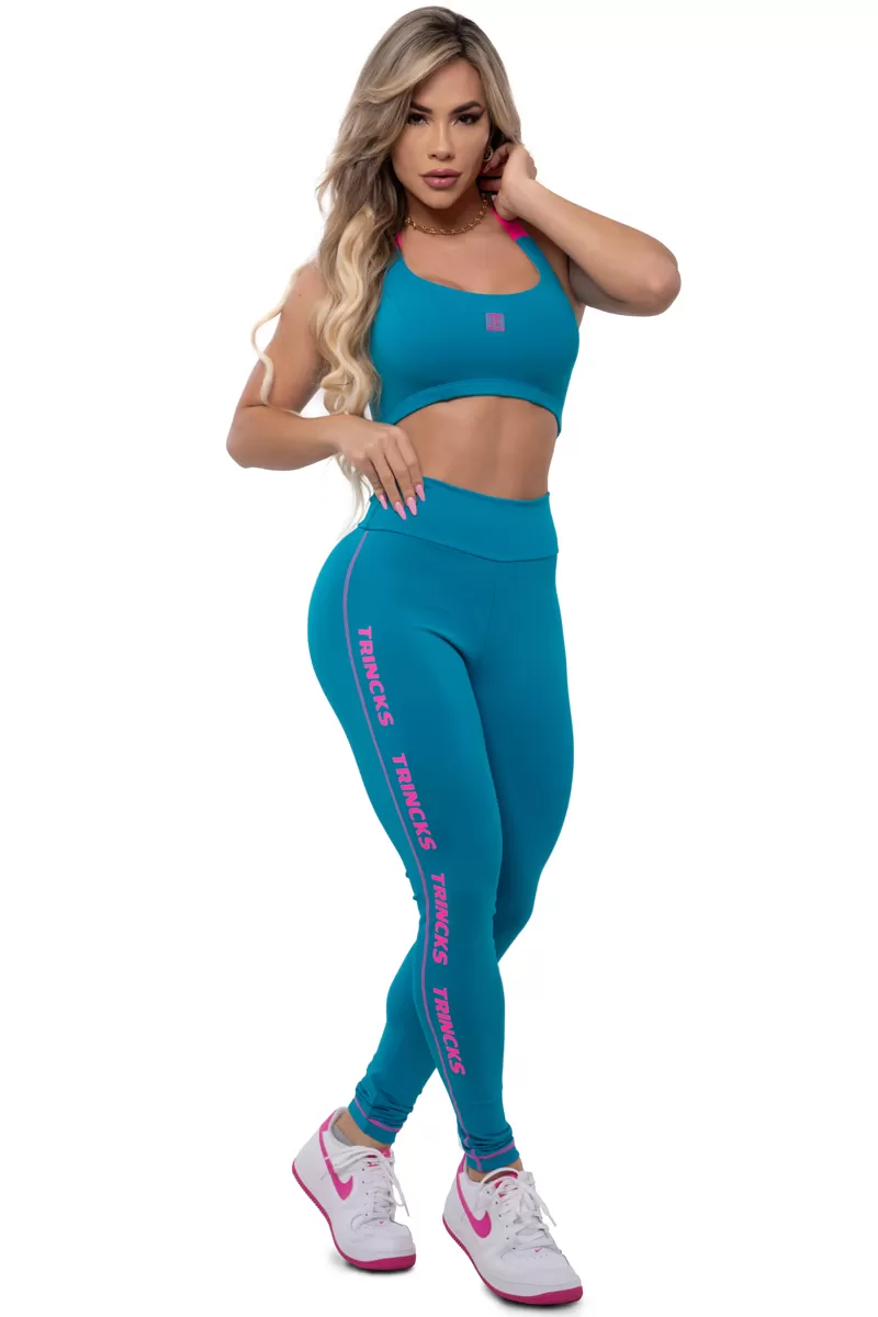 Trincks - Legging Basic Petróleo - Trincks - Legging Basic Petróleo -