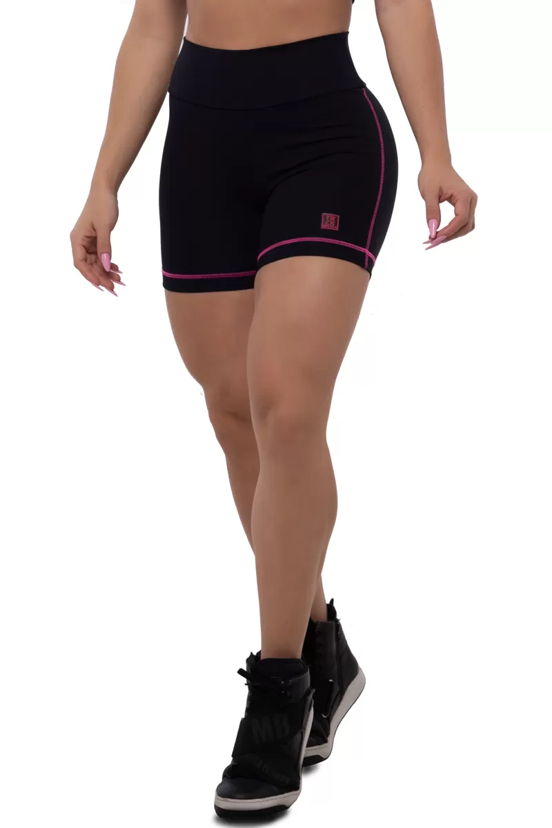 Trincks - Short Basic Preto Pink Trincks - Trincks - Short Basic Preto Pink Trincks -