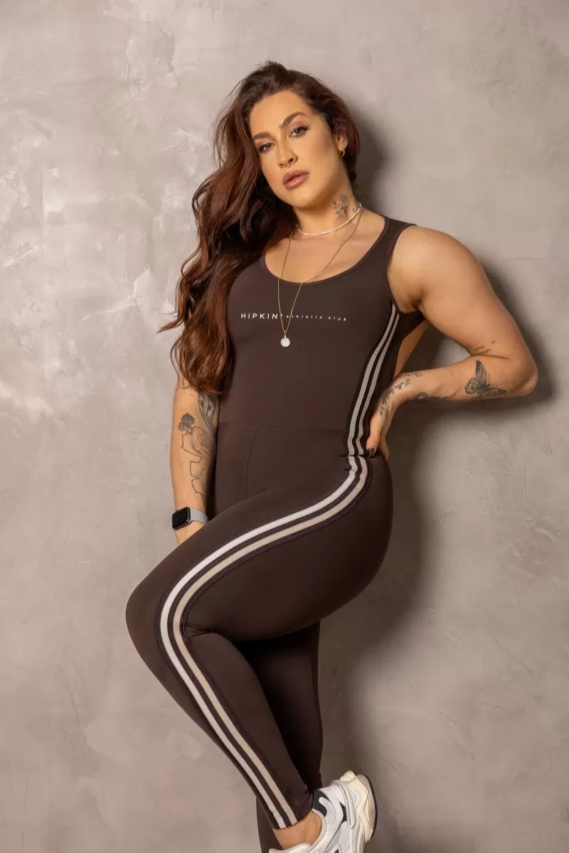 Hipkini - Macacão Sunrise Coffee - 33331027 Hipkini - Macacão Sunrise Coffee - 33331027