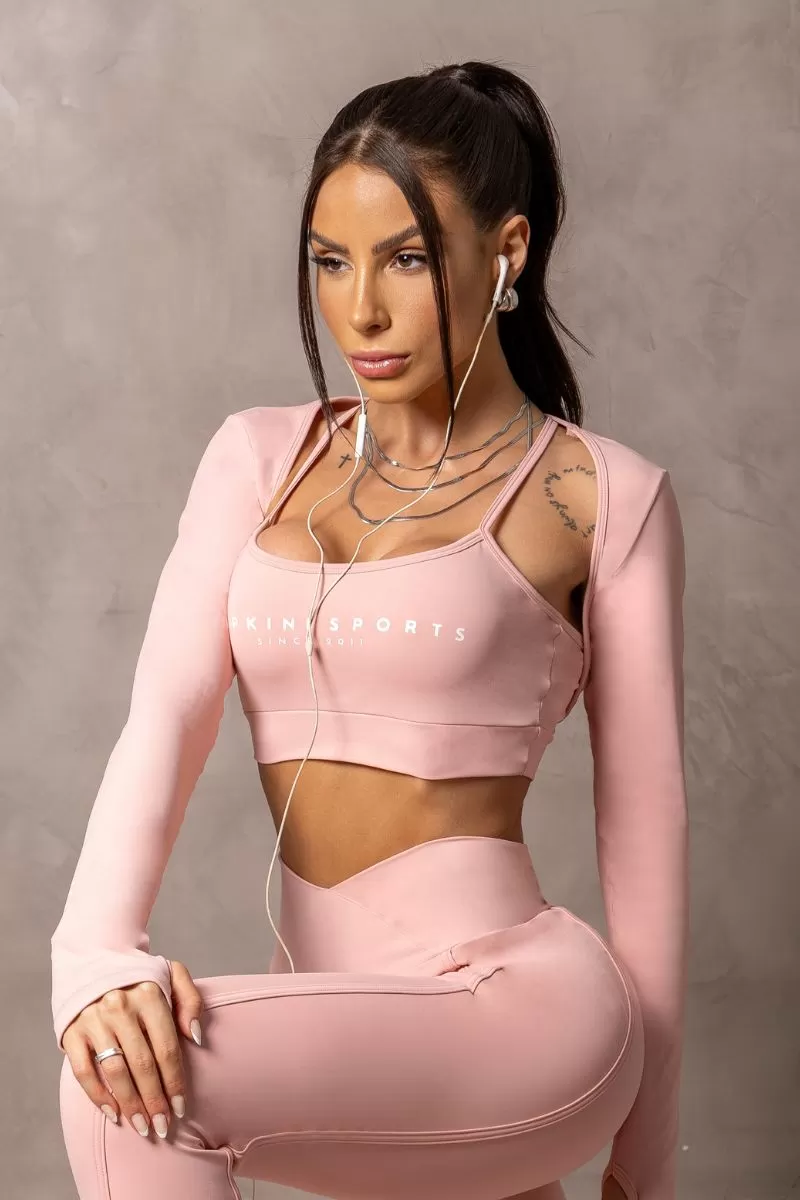 Hipkini - Bolero Sunrise Rosa Manga longa - 33331035 Hipkini - Bolero Sunrise Rosa Manga longa - 33331035
