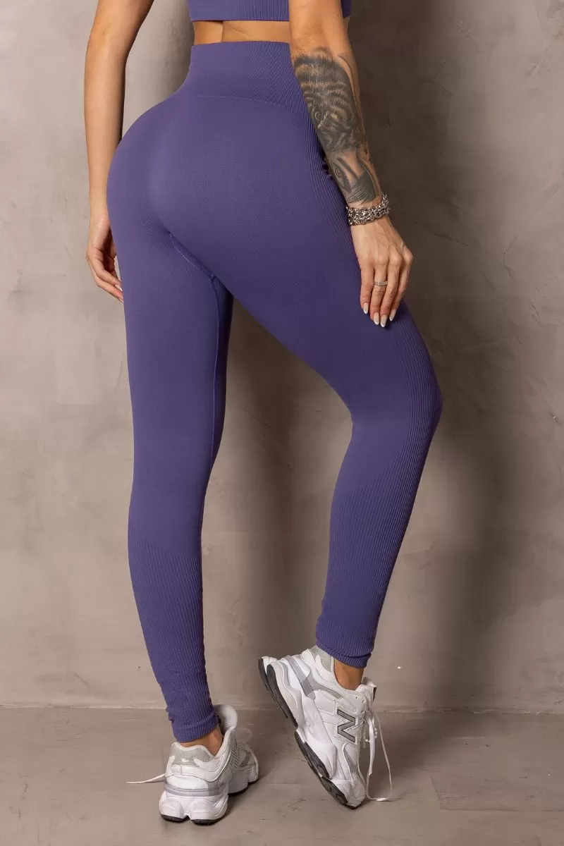 Hipkini - Legging Seamless Sunrise Roxa - 33331188 Hipkini - Legging Seamless Sunrise Roxa - 33331188