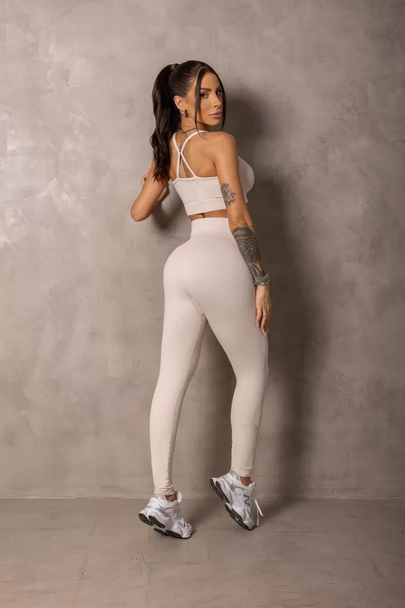 Hipkini - Legging Seamless Sunrise Bege - 33331198 Hipkini - Legging Seamless Sunrise Bege - 33331198