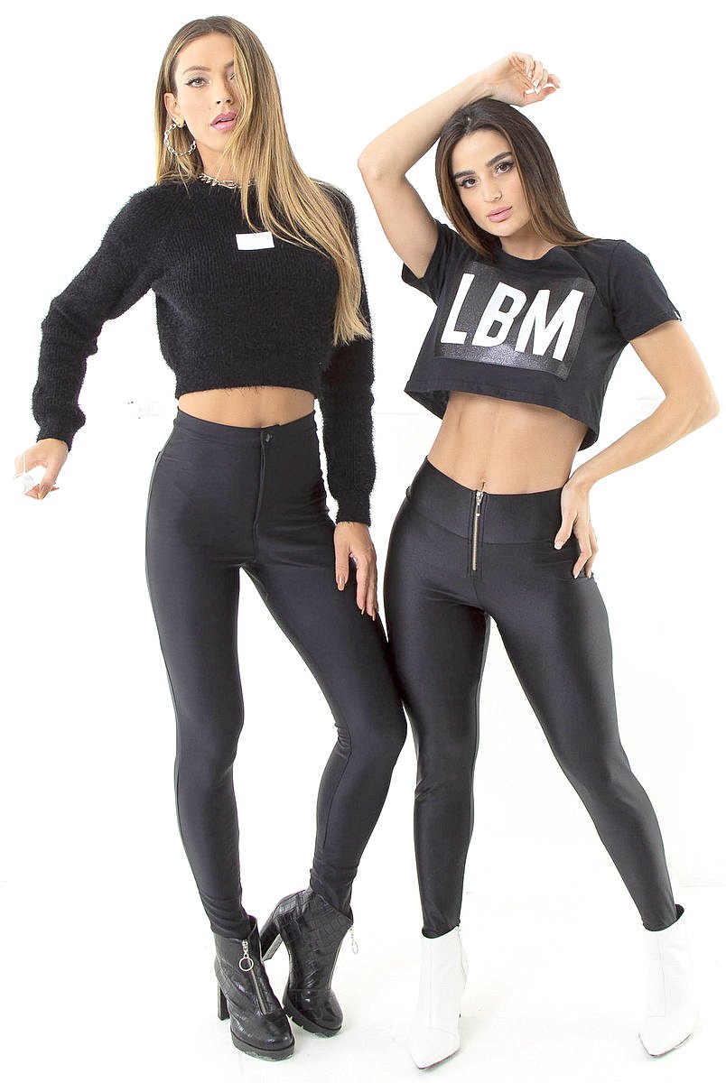 Labellamafia - Calça Legging High Waist Clássica Black - 20615