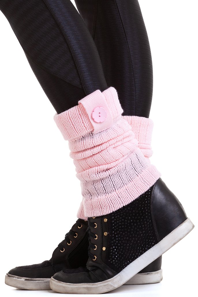 Garotafit - Fitness Gaiter Wool Rose Baby - POL01D