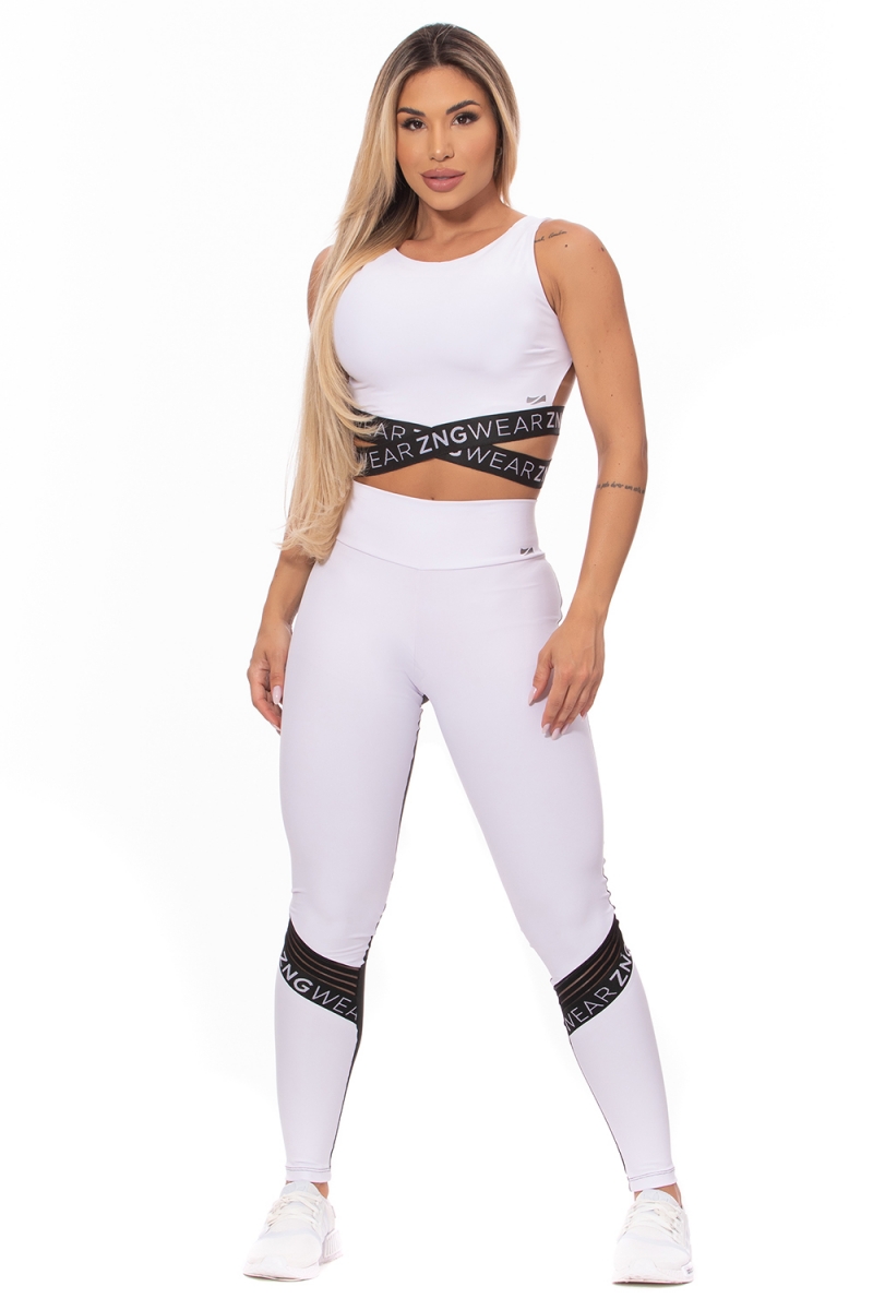 ZNG - OUTBRAVE WHITE TROUSERS - CIG397