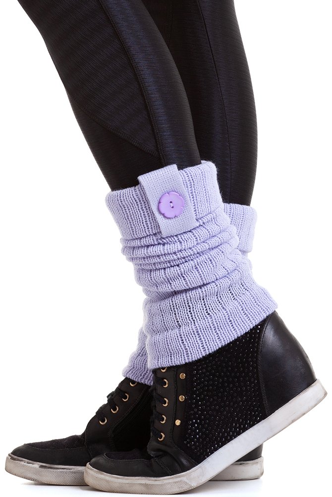 Garotafit - Fitness Gaiter of Lilac Wool - POL01C