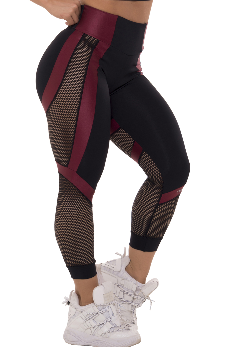 Trincks - Legging legging FitDoll Black Marsala - 412124