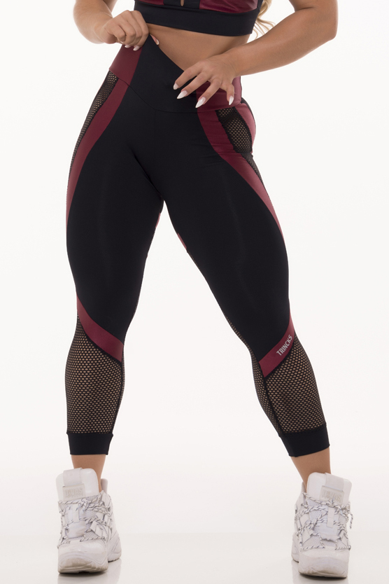 Trincks - Legging legging FitDoll Black Marsala - 412124