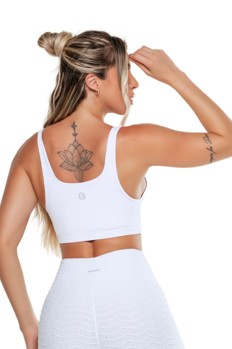 Garotafit - Milan White Top - TOB61B