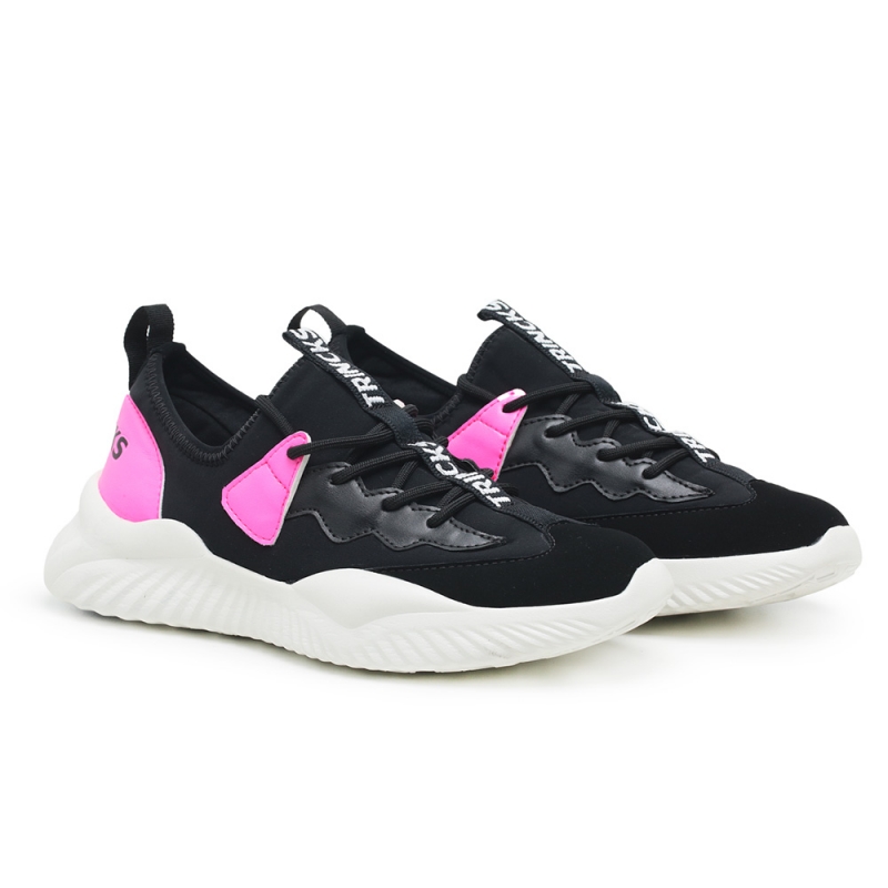 Trincks Calçados - Pre-Sale - Black and Pink Shoes - T5PP148