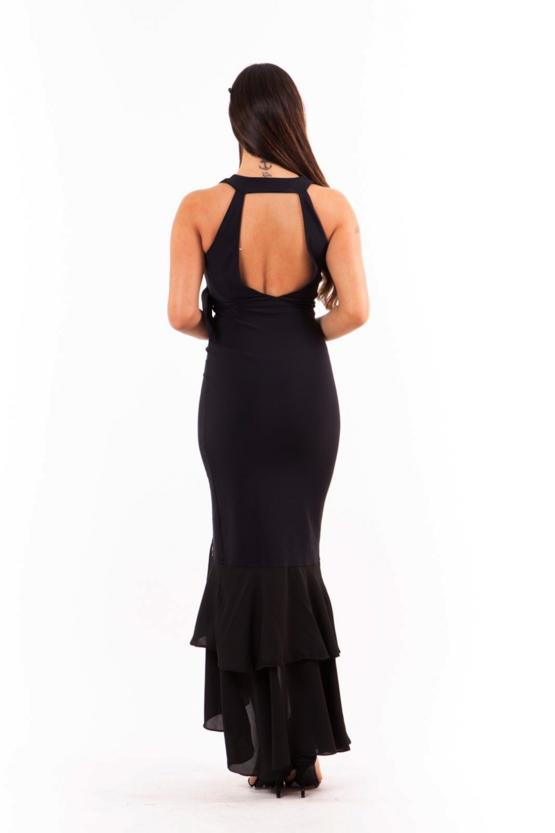 Miss Misses - Vestido Miss Misses detalhe metal Preto - 18017