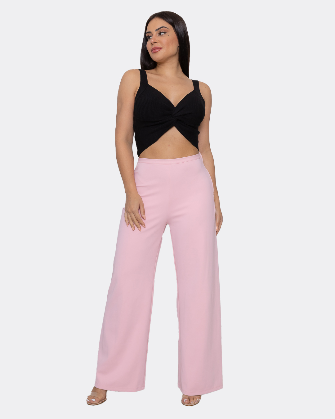 Miss Misses - Pants Miss Misses pantacourt pink - 10006765