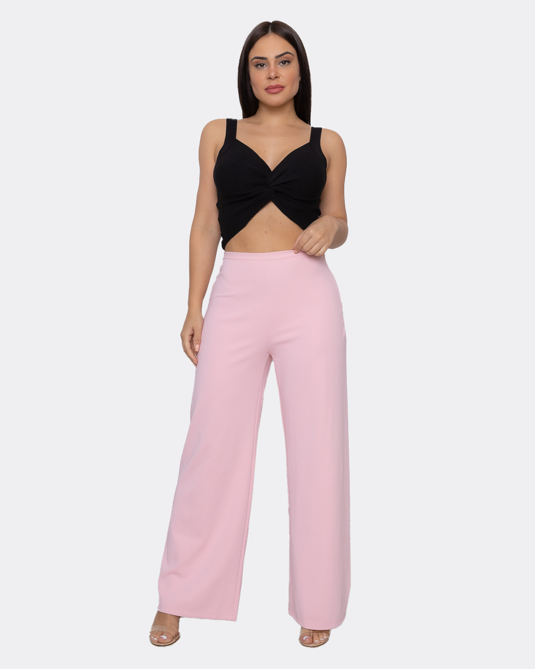 Miss Misses - Pants Miss Misses pantacourt pink - 10006765