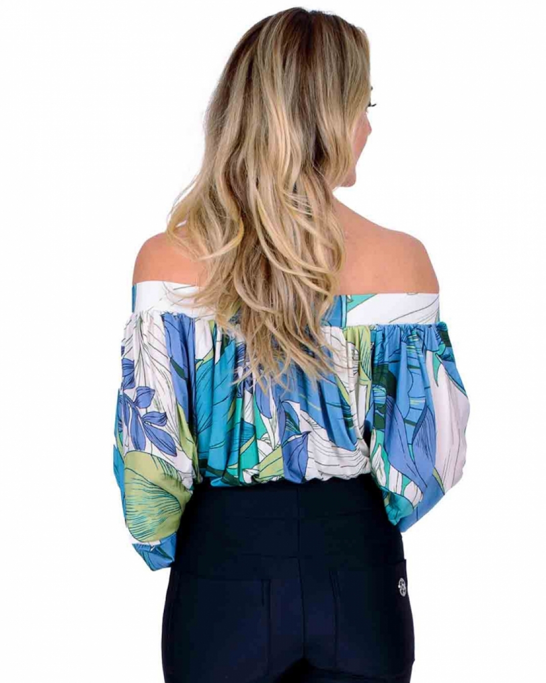 Limone - Long Sleeve Blue Printed Body Limone - 10006709