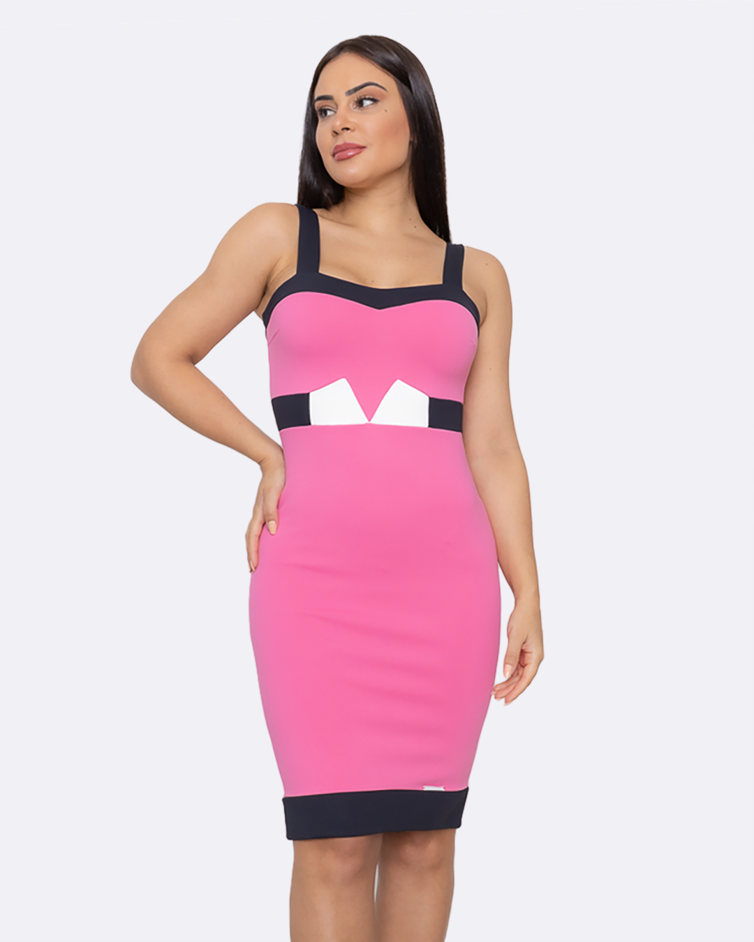 Limone - Vestido Limone Modas regata Rosa - 10002867